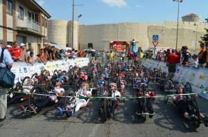Segovia Road Race start